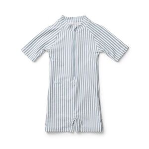 Liewood Seersucker Swimsuit with Matching Hat